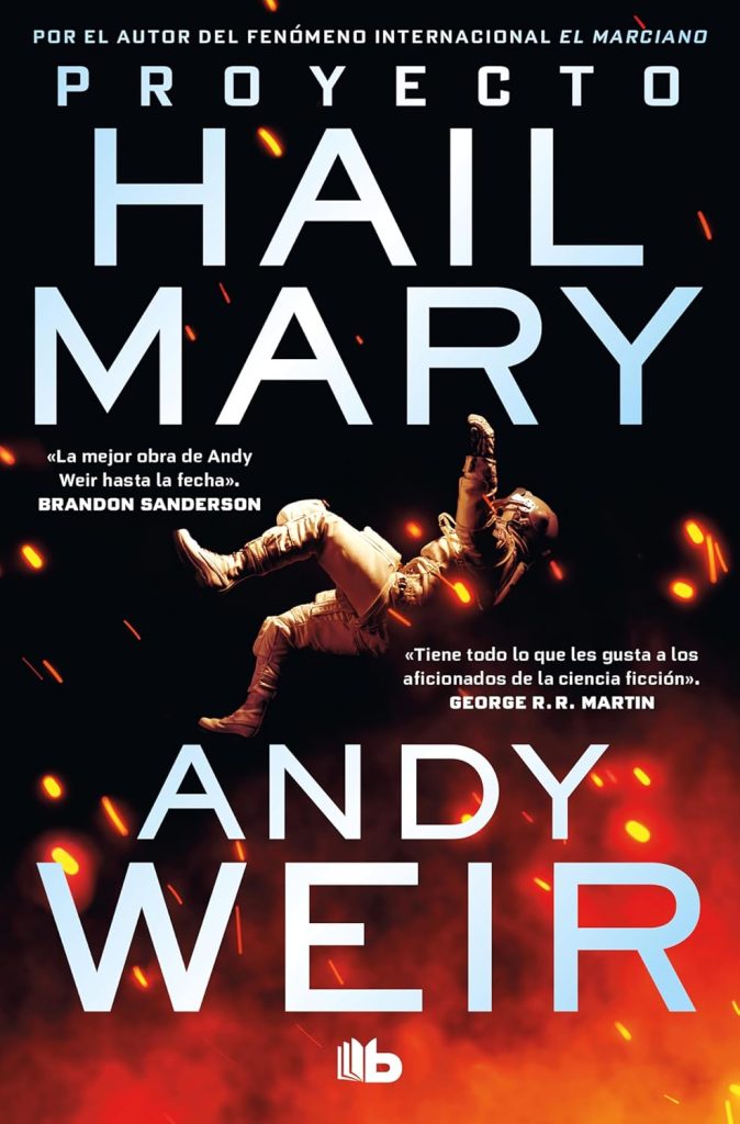 libro Proyecto Hail Mary de Andy Weir